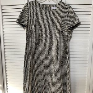 Calvin Klein Striped dress large